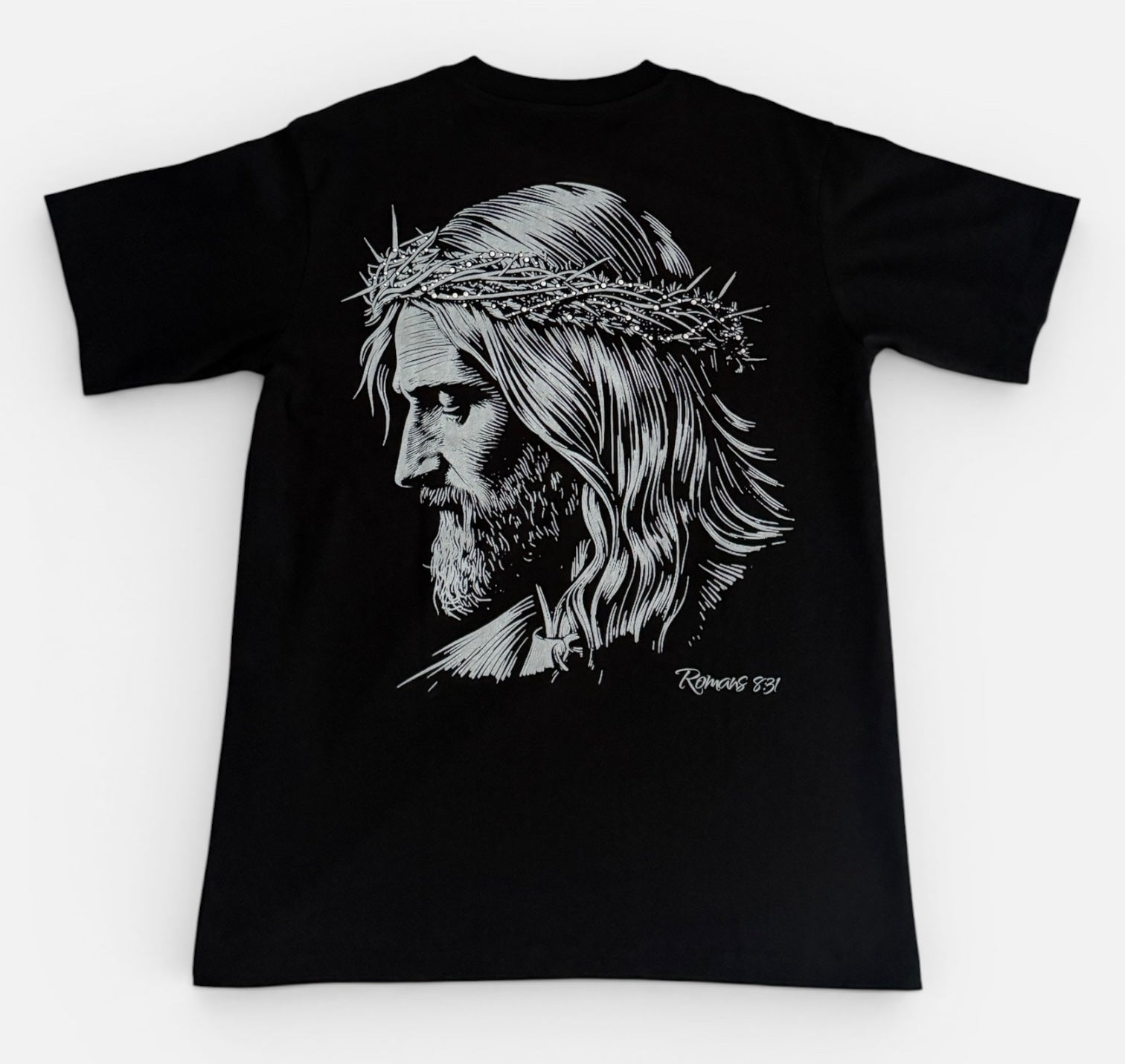 Young Daddy “Romans 8:31” Tee – Black