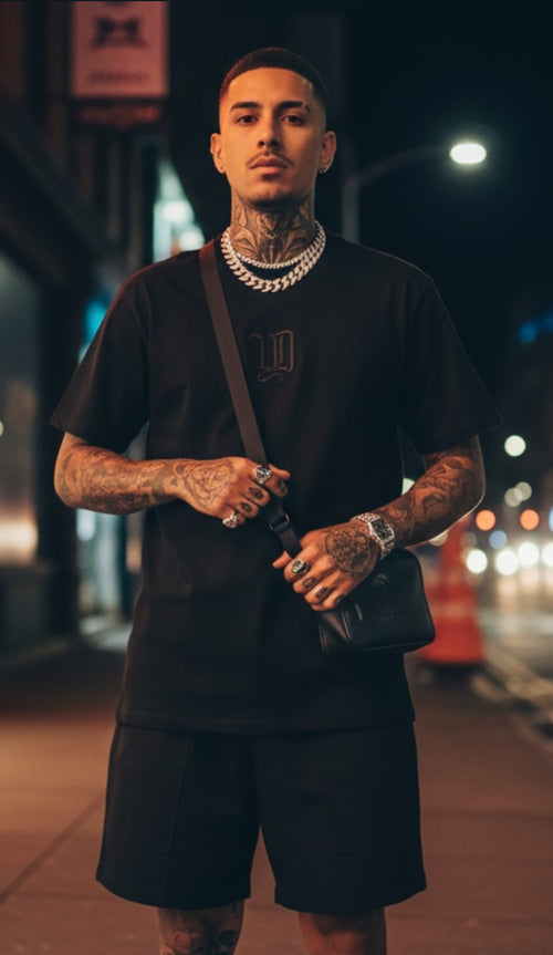YD Signature Tee – All Black