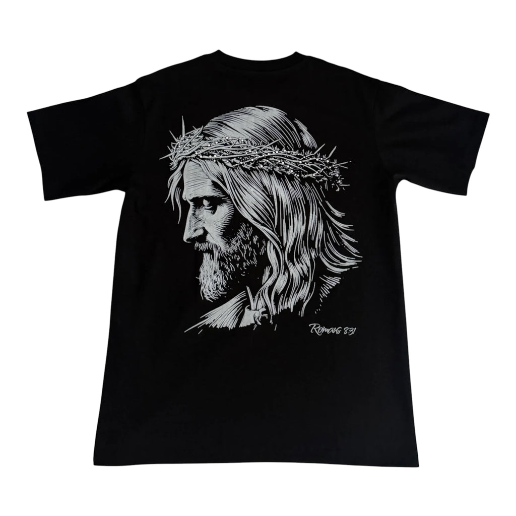 Young Daddy “Romans 8:31” Tee – Black