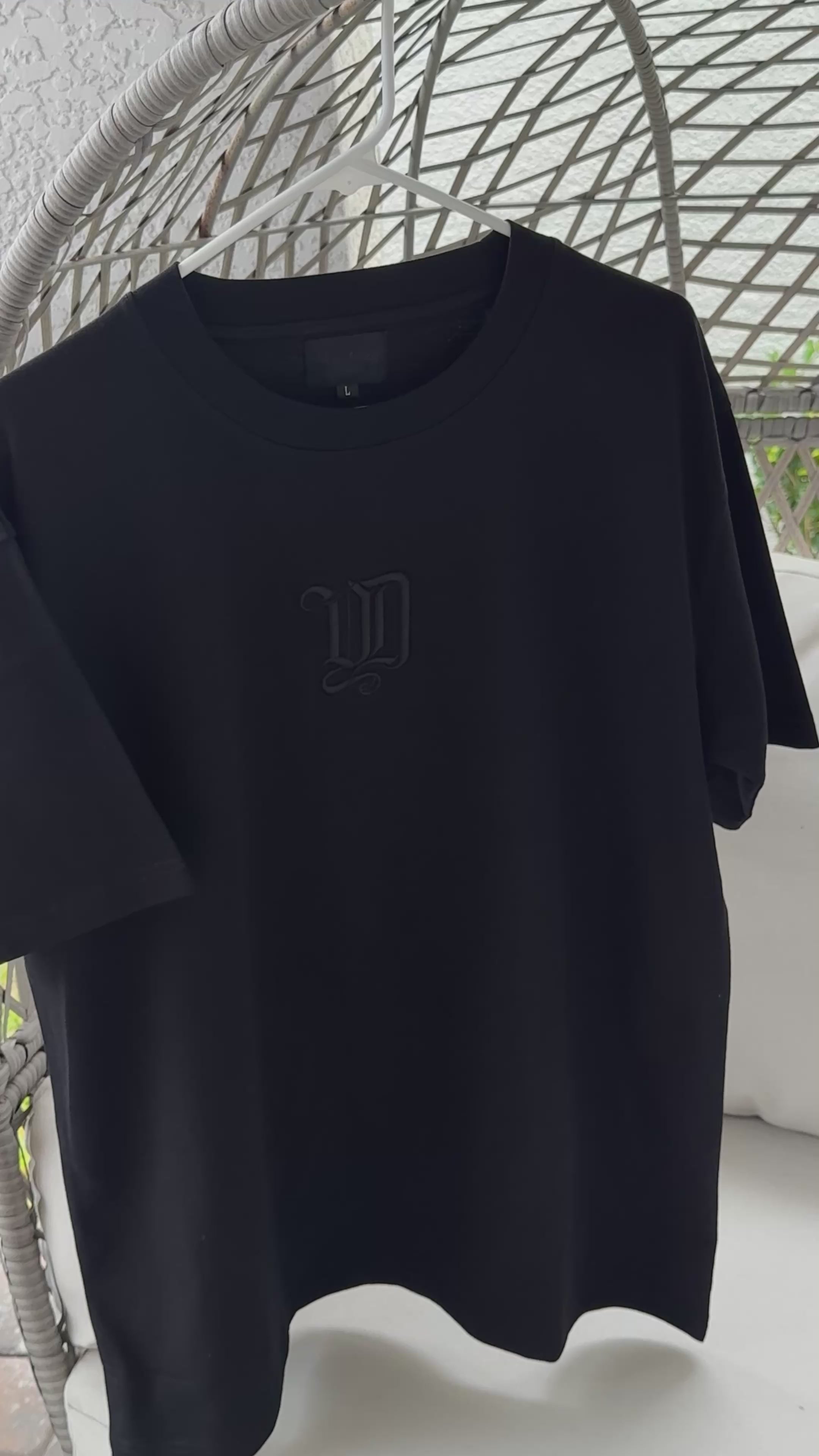 YD Signature Tee – All Black