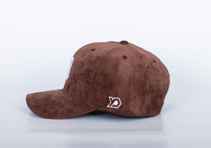 Baseball cap Brown Corduroy