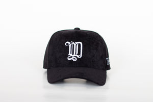 Baseball cap Black Corduroy