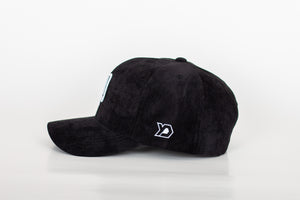 Baseball cap Black Corduroy